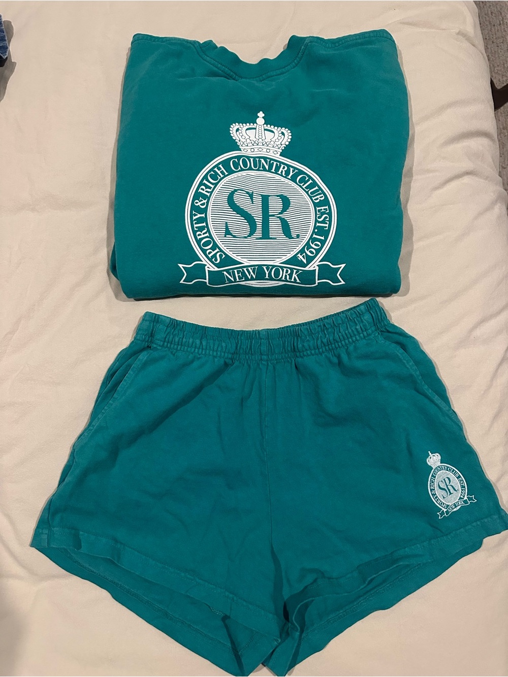 Sporty & Rich Green/Teal Women’s Set